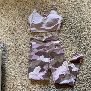 Aerie Real Me Workout Set sz Medium